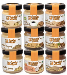 Lucky Alvin Mini edice 40 g - Arašídy/ mléčná čokoláda