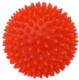Kine-MAX masážní míček ježek 9cm - modrá