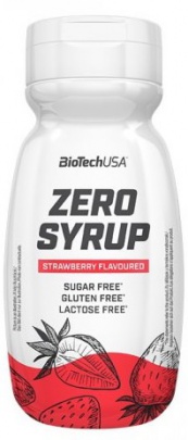 BiotechUSA Zero Syrup 320 ml - čokoláda