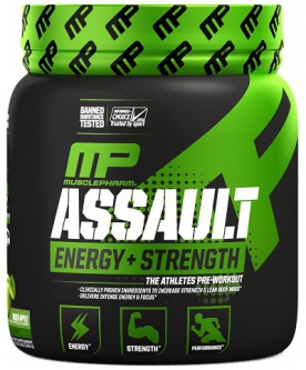 MusclePharm Assault Sport Series 333 g - zelené jablko