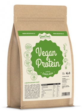 Greenfood Vegan protein 750g - vanilka