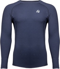 Gorilla Wear Pánské tričko s dlouhým rukávem Rentz Long Sleeve Navy Blue