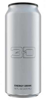 3D Energy drinks 473ml - GOLD