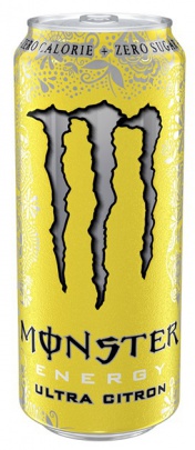 Monster Energy Ultra 500 ml - Black (Třešeň)