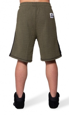 Gorilla Wear Pánské šortky Augustine Old School Shorts Army Green - S/M
