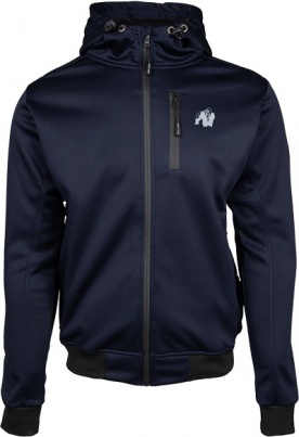 Gorilla Wear Pánská bunda Glendale Softshell Jacket Navy Blue - XXL