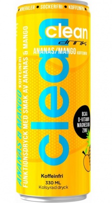 Clean Drink BCAA 330 ml - mango/broskev (Classic Sunrise)