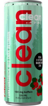 Clean Drink BCAA 330 ml - růžový grep