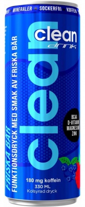 Clean Drink BCAA 330 ml - růžový grep