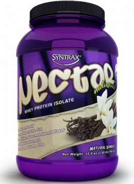 Syntrax Nectar Naturals 907g - natural vanilla