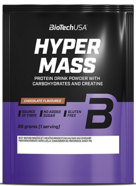 BioTechUSA Hyper Mass 65g - karamel/cappuccino
