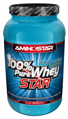 Aminostar 100% Pure Whey Star 1kg - čokoláda/kokos
