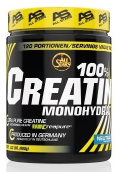 All Stars 100% Creatin Monohydrat 600 g PROŠLÉ DMT