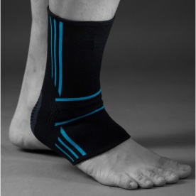 Power System bandáže na kotníky Ankle Support Evo modrá - XL