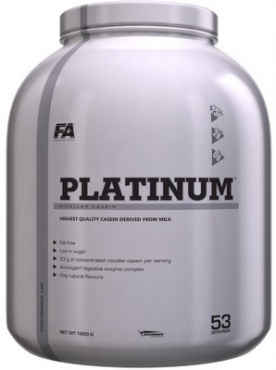 FA Platinum Micellar Casein 1600g - vanilka