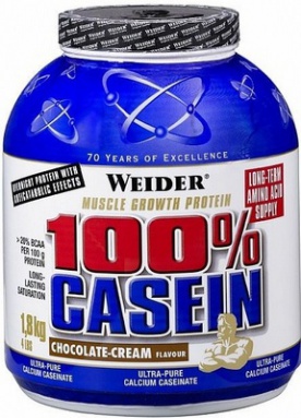 Weider 100% Casein 1800g - čokoláda/kokos