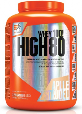 Extrifit High Whey 80 2270 g - borůvka