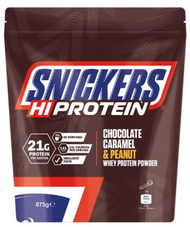 Mars Protein Snickers HiProtein Powder 875g - bílá čokoláda caramel & arašídy