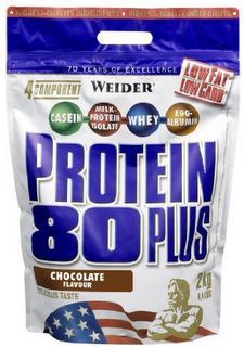 Weider Protein 80 Plus 2000 g - vanilka