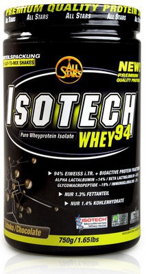 All Stars ISO-Tech Whey Protein Isolate 94 750g - vanilka