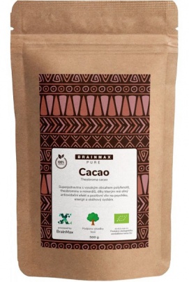BrainMax Pure Cacao 500 g VÝPRODEJ (POŠK.OBAL)