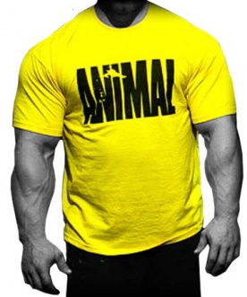 Universal triko Animal Iconic T-Shirt žluté - XL - malé logo