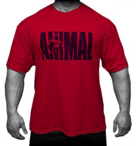 Universal triko Animal Iconic T-Shirt červené - S - velké logo