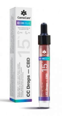 CannaCare Kapky CC Drops s CBD 21%