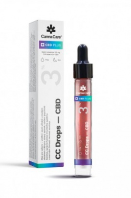 CannaCare Kapky CC Drops s CBD 21%