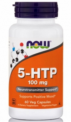 Now Foods 5-HTP 100 mg 120 kapslí