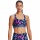 Dámská sportovní podprsenka Under Amour Crossback Mid Print - 1361042-470