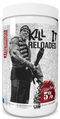 5% Nutrition Rich Piana Kill It Reloaded 500 g - Fruit Punch