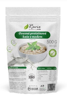Revix Ovesná proteinová kaše s medem 500 g - natural