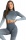 Gym Glamour Crop Top Sea Ombre