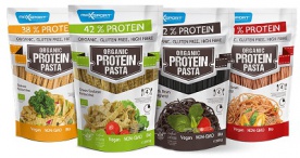 MaxSport Organic Protein Pasta 200g Špagety z černých fazolí