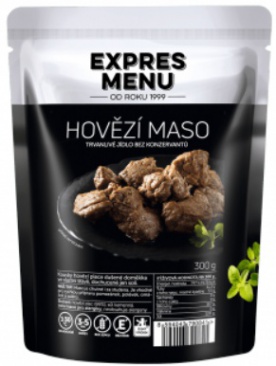 Expres menu maso ve vlastní šťávě 300g - vepřové