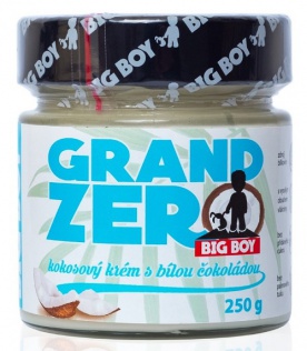 Big Boy Grand Zero s kokosem a bílou čokoládou 250g VÝPRODEJ