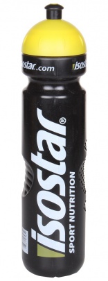 Isostar Láhev Bidon 1000 ml - stříbrná (odklápěcí)
