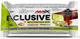 Amix Exclusive Protein Bar 40 g - banán/čokoláda