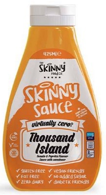 The Skinny Food Co Skinny Sauce 425 ml - Smokey BBQ