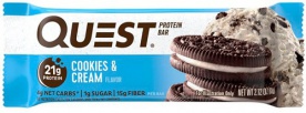Quest Nutrition Protein Bar 50g  - S polevou Chocolate chip cookie dough