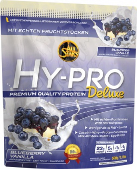 All Stars Protein Hy-Pro Deluxe 500g - borůvka/vanilka