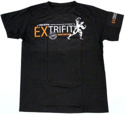 Extrifit Tričko  černé