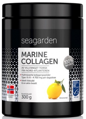 Seagarden Marine Collagen 300 g - citron