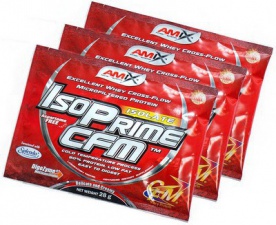 Amix IsoPrime CFM Whey Protein Isolate 28 g - bílá čokoláda PROŠLÉ DMT 1.2025
