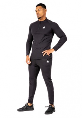 Gorilla Wear Pánské tepláky Hamilton Hybrid Black - 4XL