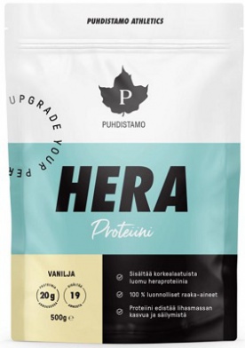 Puhdistamo HERA Protein 500 g - Vanilka