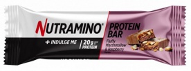 Nutramino Protein Bar 64 g - Marshmallow a Malina PROŠLÉ DMT 7.2021