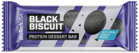 BiotechUSA Protein Dessert Bar 50 g - Black Biscuit VÝPRODEJ 28.9.2024