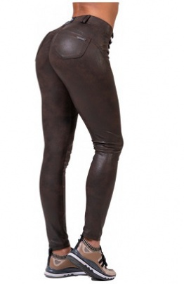 Nebbia Leather Look Bubble Butt 538 - L